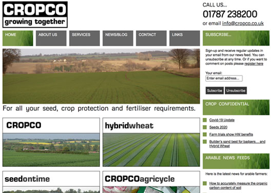 CROPCO Seed, Fertiliser & Protection